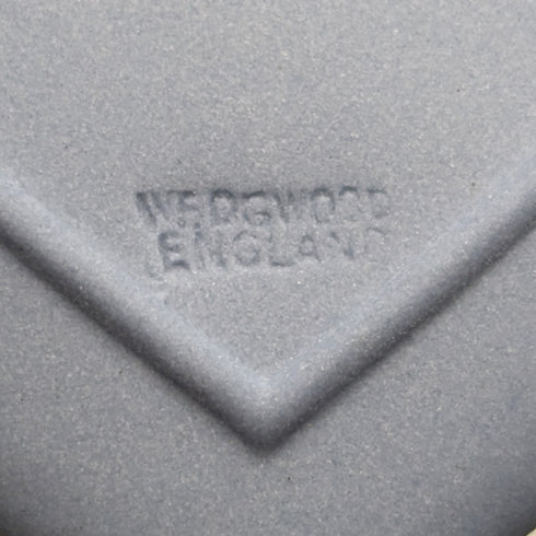 British Vintage Wedgwood Jasperware Heart-shaped Perfume Bottle